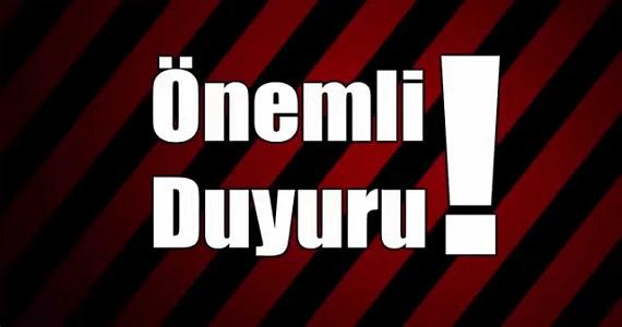 Türkiye'ye Gidecek U16-U18 Yaş Altı Kafile Listesi